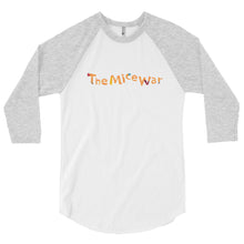 The Mice War 3/4 sleeve baseball shirt
